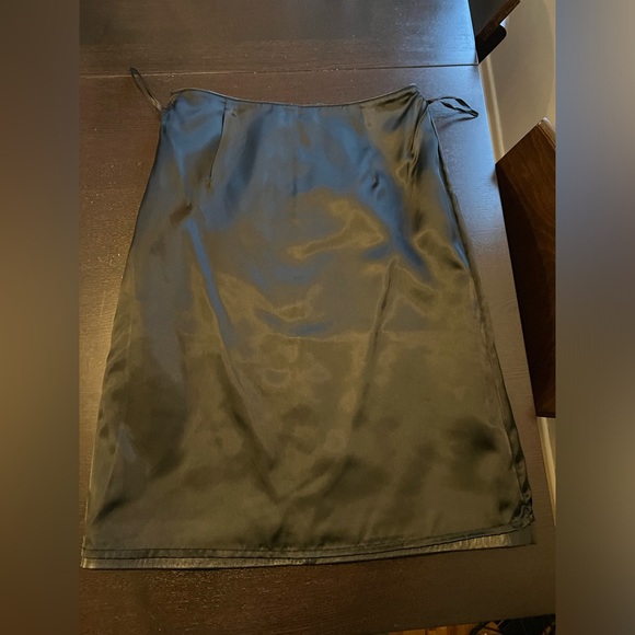 Black leather skirt - Picture 5 of 5